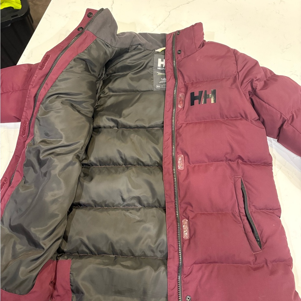 Helly Hansen Juniors Luca Insulated Parka Jacket - Picture 4 of 4